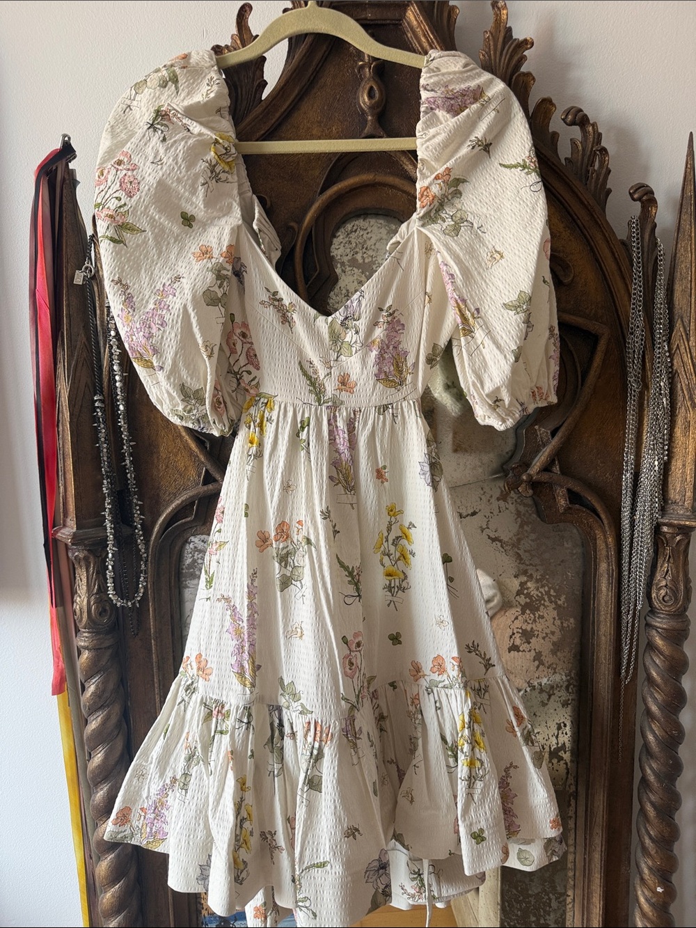 Zimmermann Jeannie Puff Sleeve Mini Dress